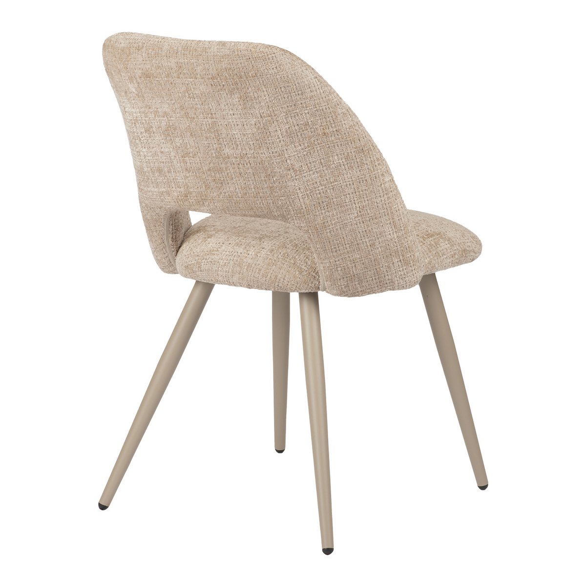 Cream bow chair - stylish chair - Set of 2