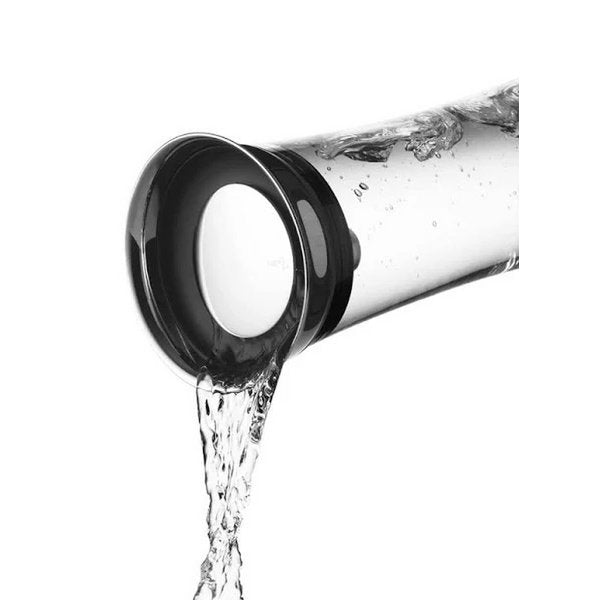 Aulica Karaf Stop & Go 1.1L – Glazen Waterkaraf met Stop |woon-meubel.nl