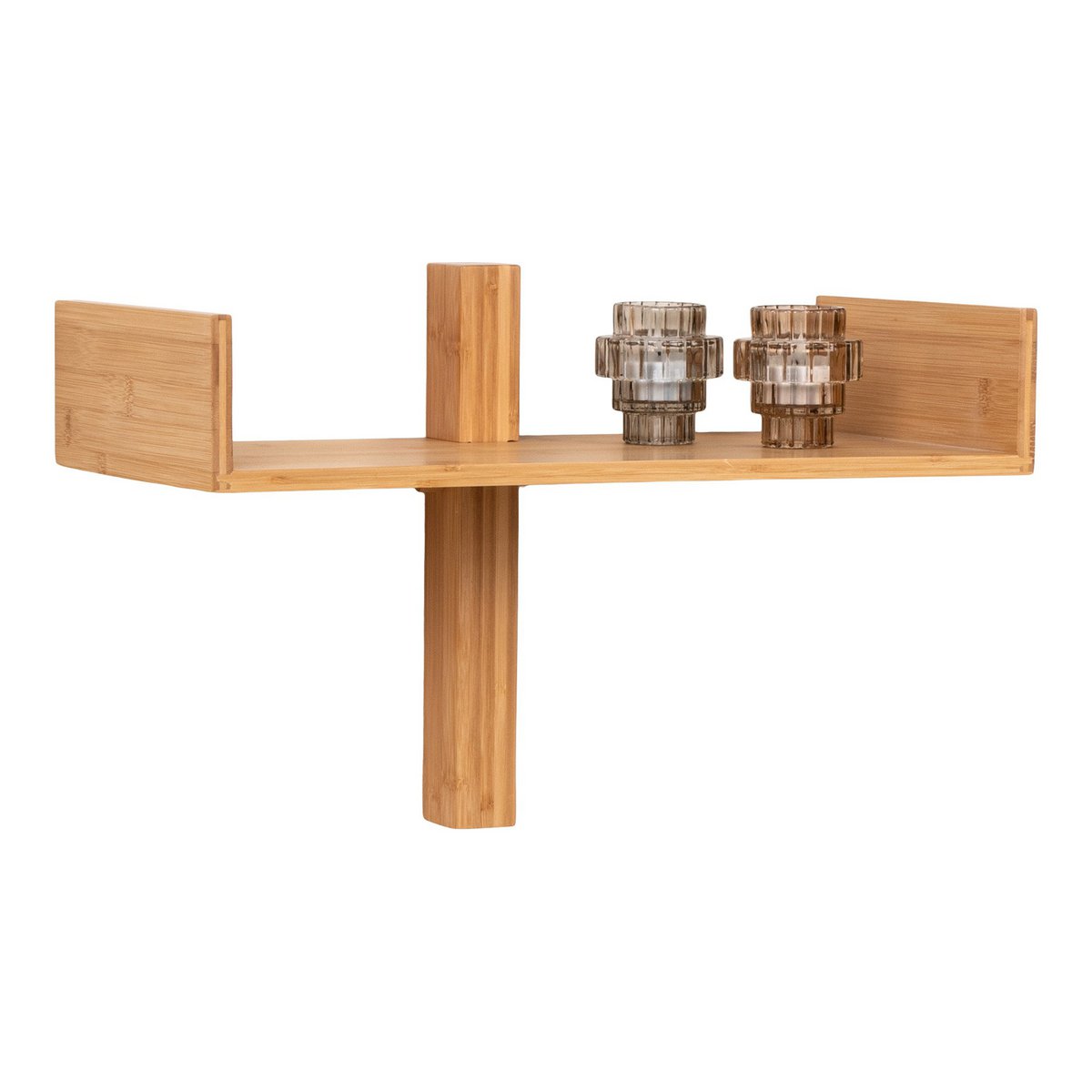 Villa Shelf - Wall shelf, bamboo, natural 50x36 cm
