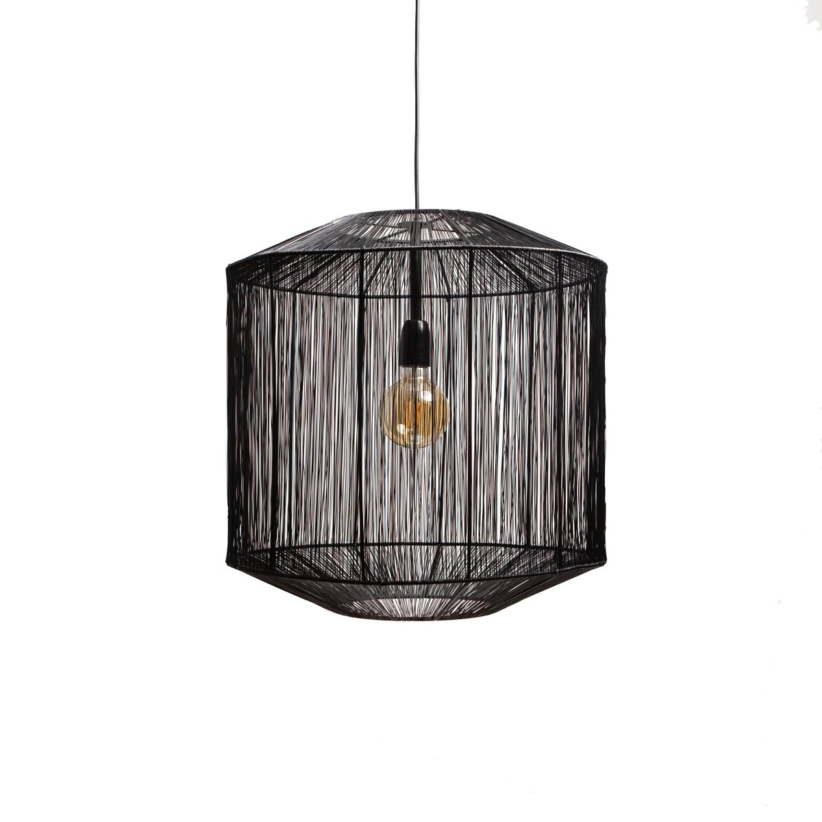 Pendant lamp SENNA matt black Ø40x43cm
