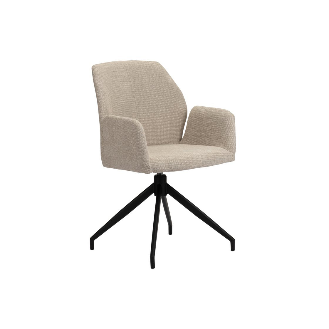 Storm Draaistoel Beige |woon-meubel.nl