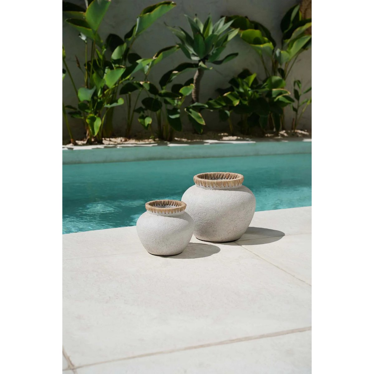 Le vase Styly - Béton naturel - S