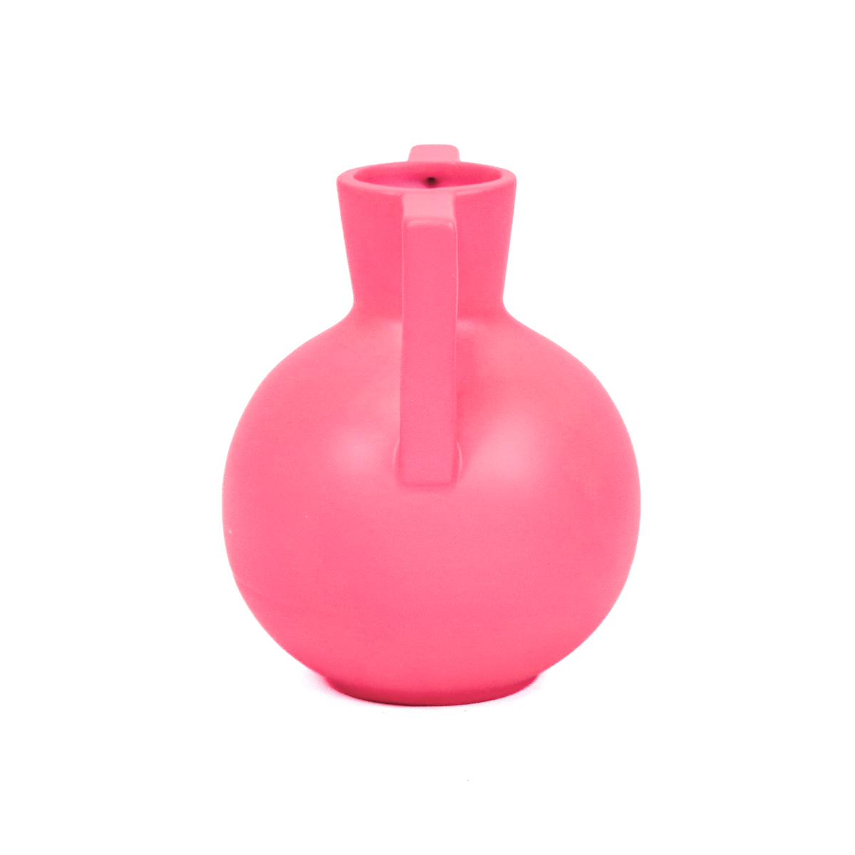 Vase - Kettlebell - Céramique - Rose Fluo