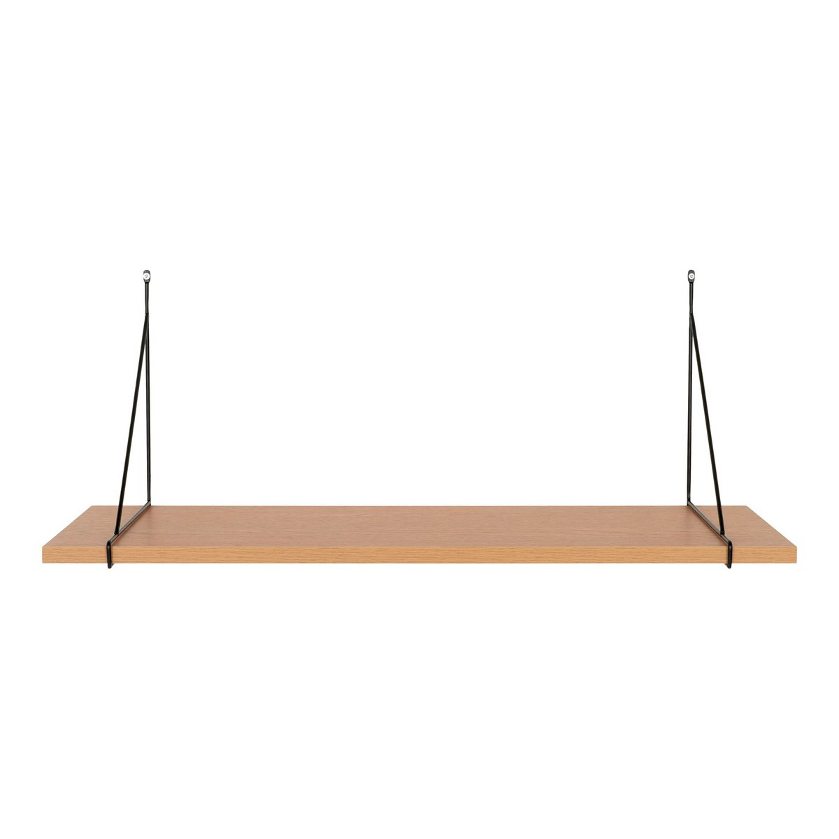 Chiba Wandplank – Essenfineer met Zwart Stalen Frame | woon-meubel.nl