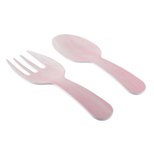 Aulica Roze Saladebestek – Melamine 27cm – Elegant & Stevig |woon-meubel.nl