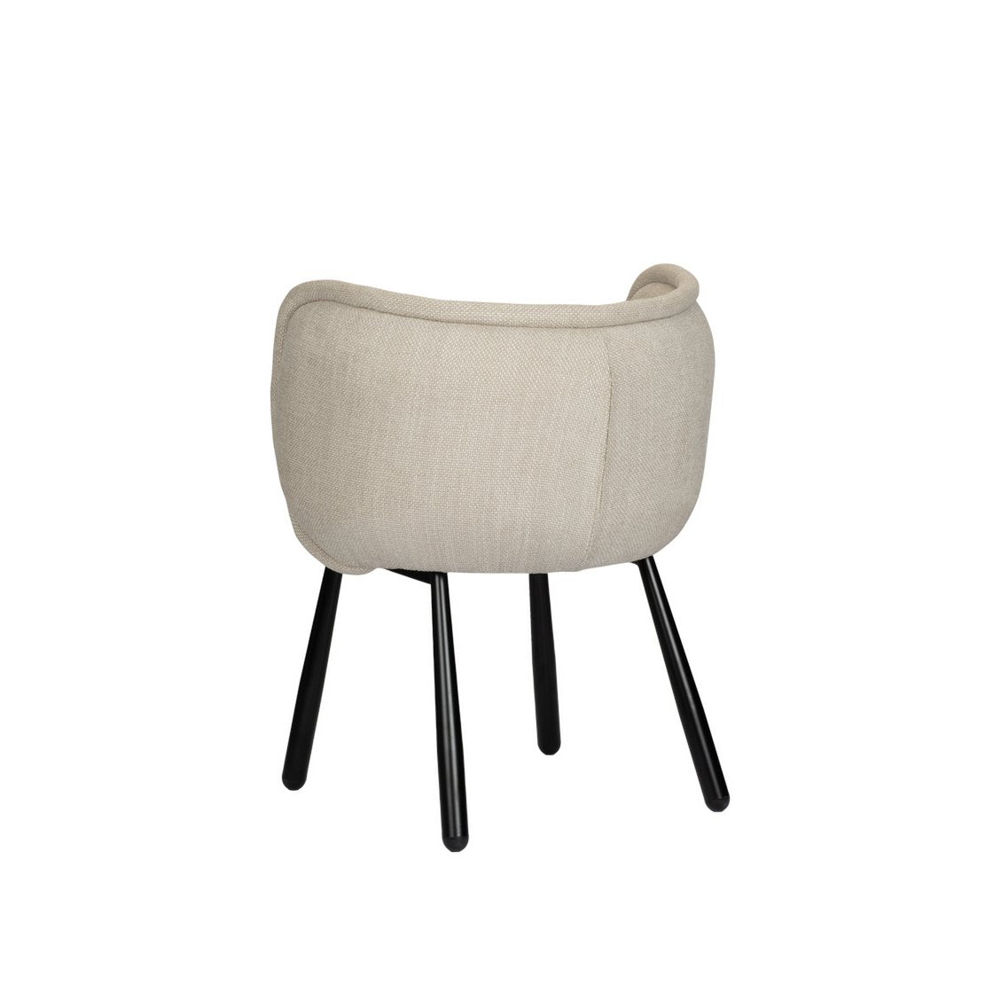 Panda Fauteuil Beige – Moderne en Comfortabele Designstoel