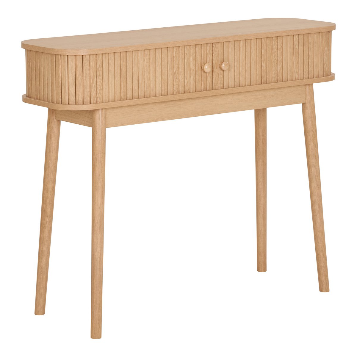 Nikko Consoletafel - Natuurlijk, MDF/Genen |woon-meubel.nl