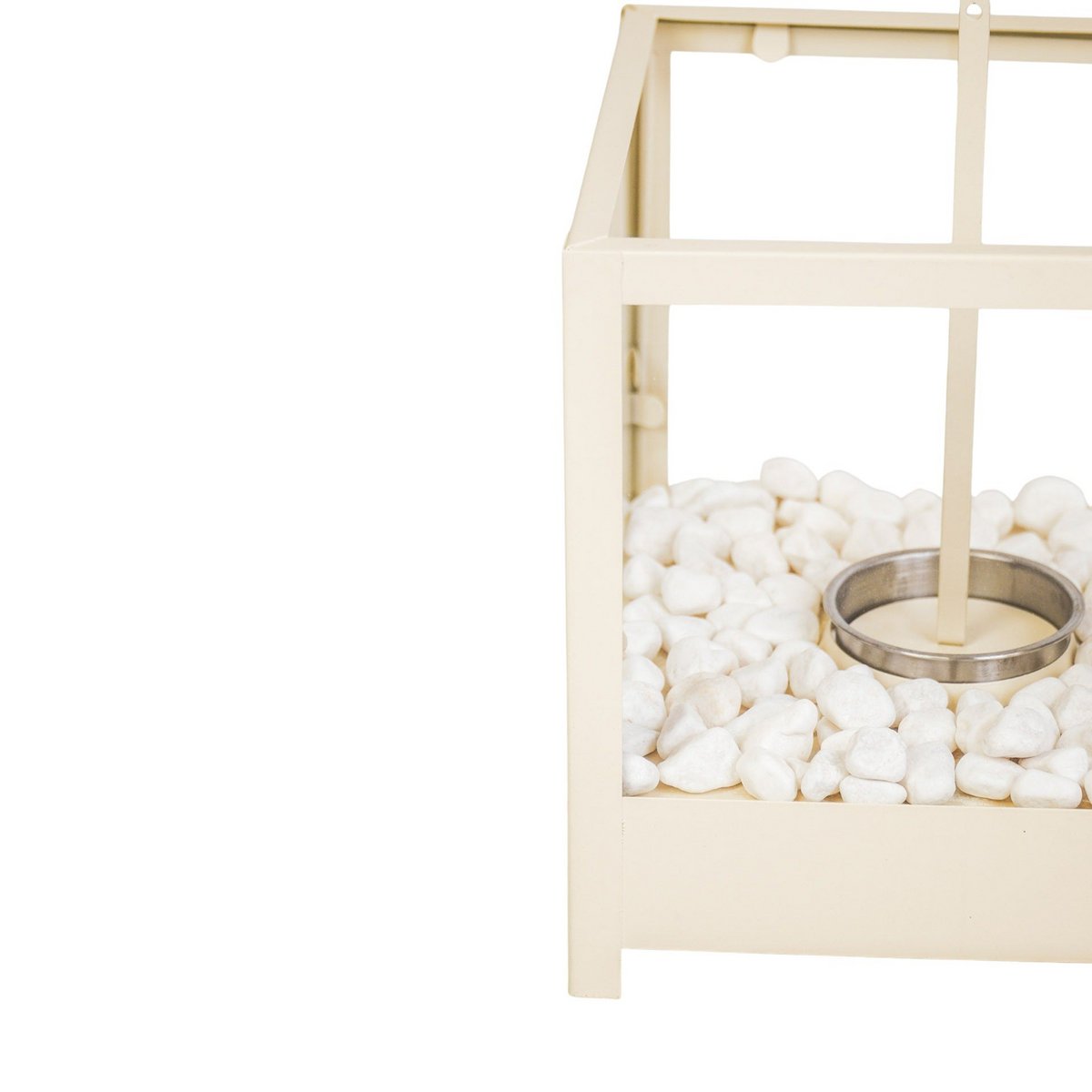 Bio-Ethanol Tafelhaard – Metaal & Glas – Compacte Sfeerhaard | woon-meubel.nl