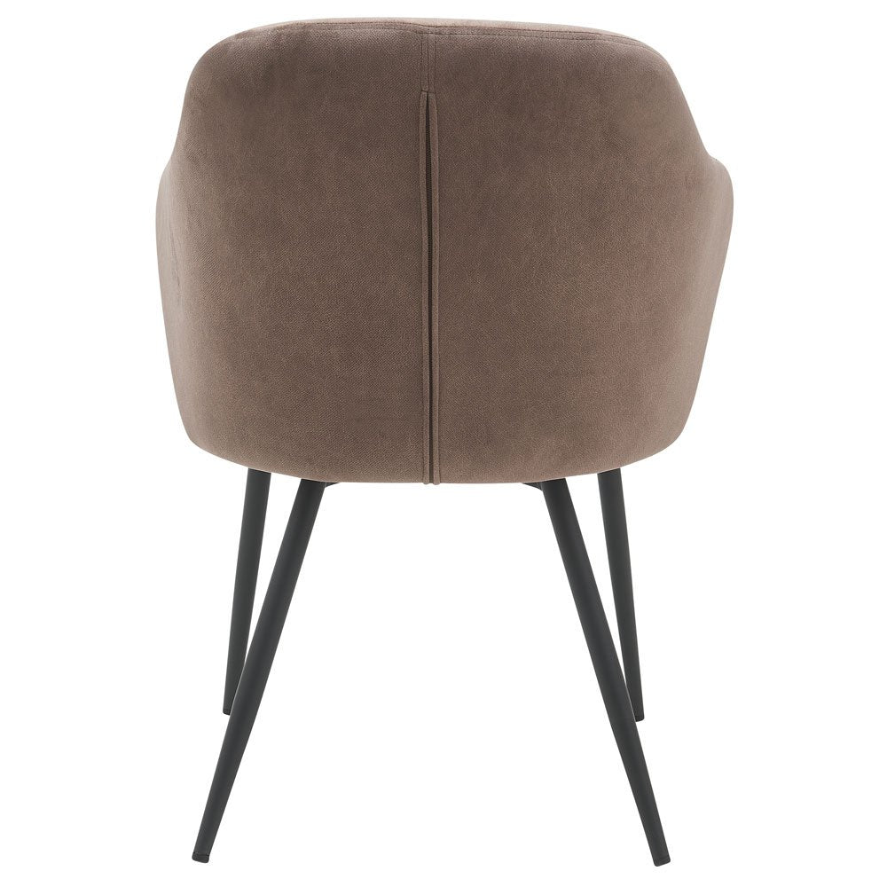 Eetkamerstoel Kendra – Ramses – Taupe | woon-meubel.nl