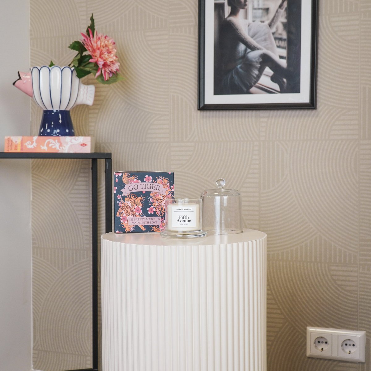 Fifth Avenue New York Scented Candle 100g | Glass Dome