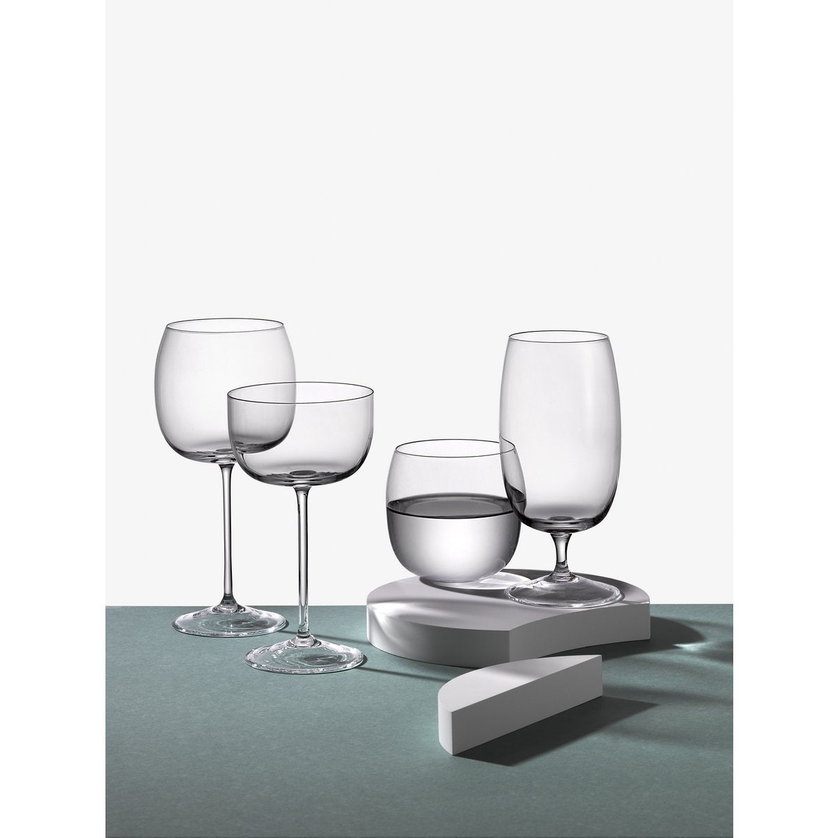 Lage Waterglazen Set van 6 – 485ml | Transparant Glas | Elegant Design