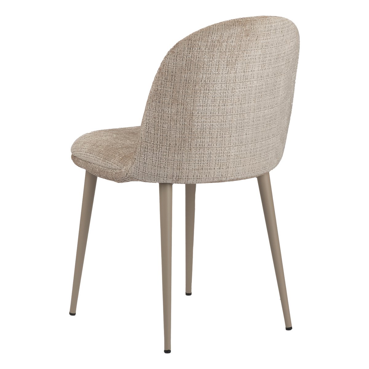 Cream egg chair - unique chair - Set of 2
