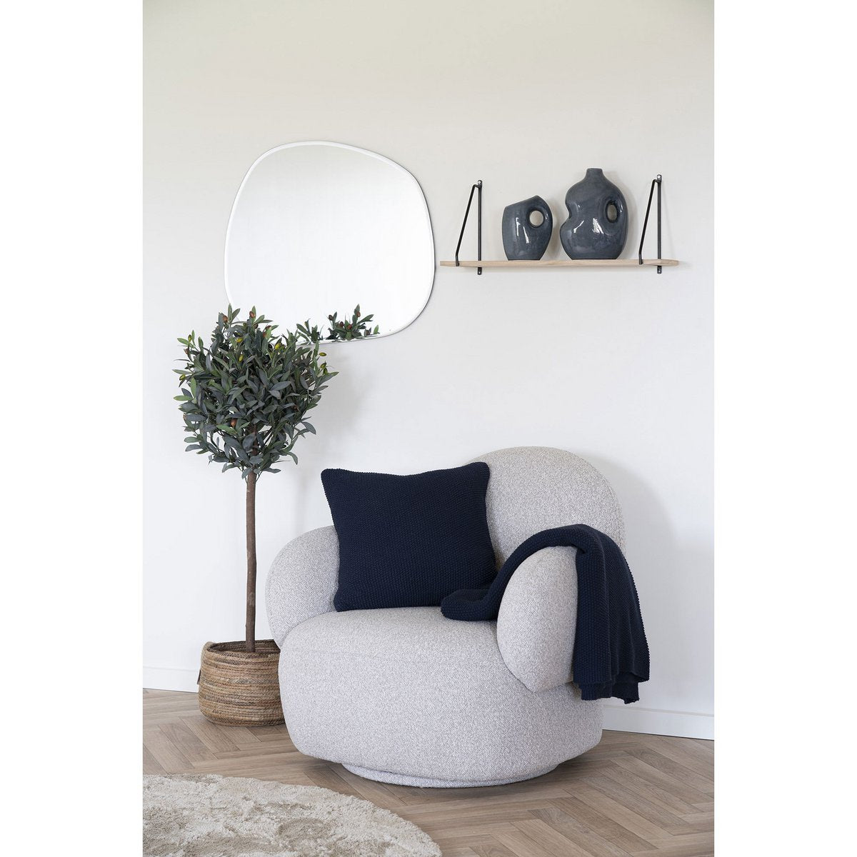 Santos cushion Dark blue