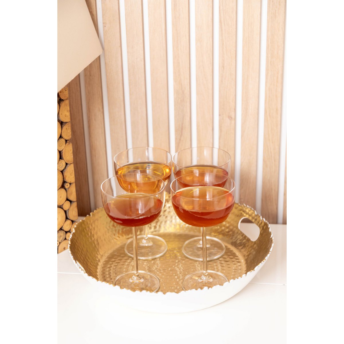 Set van 6 Champagnecoupes – 290 ml – Elegant