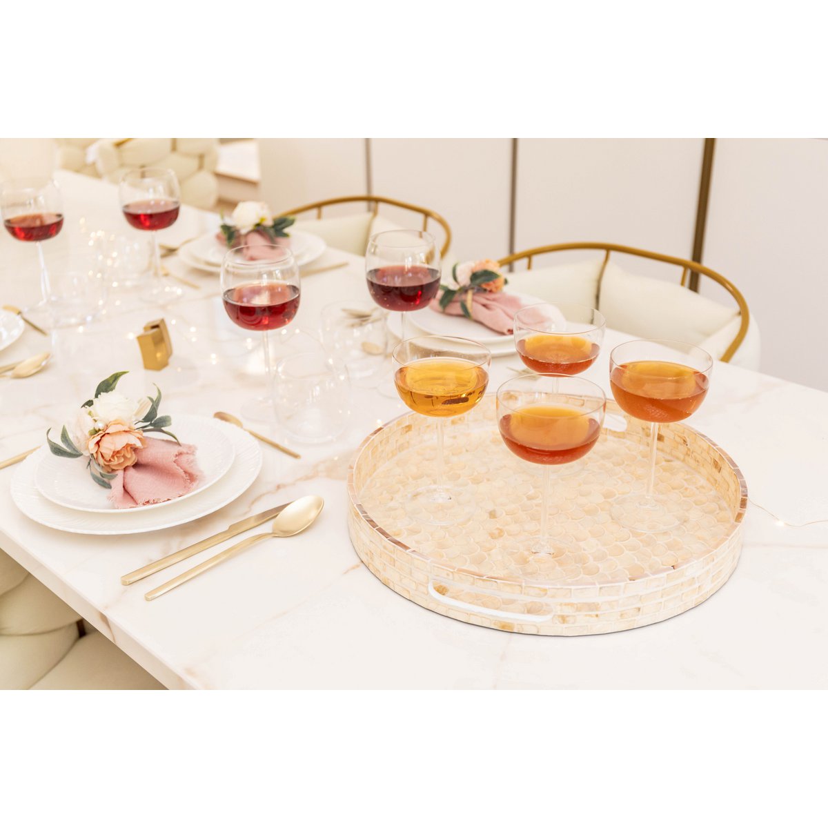 Set van 6 Champagnecoupes – 290 ml – Elegant