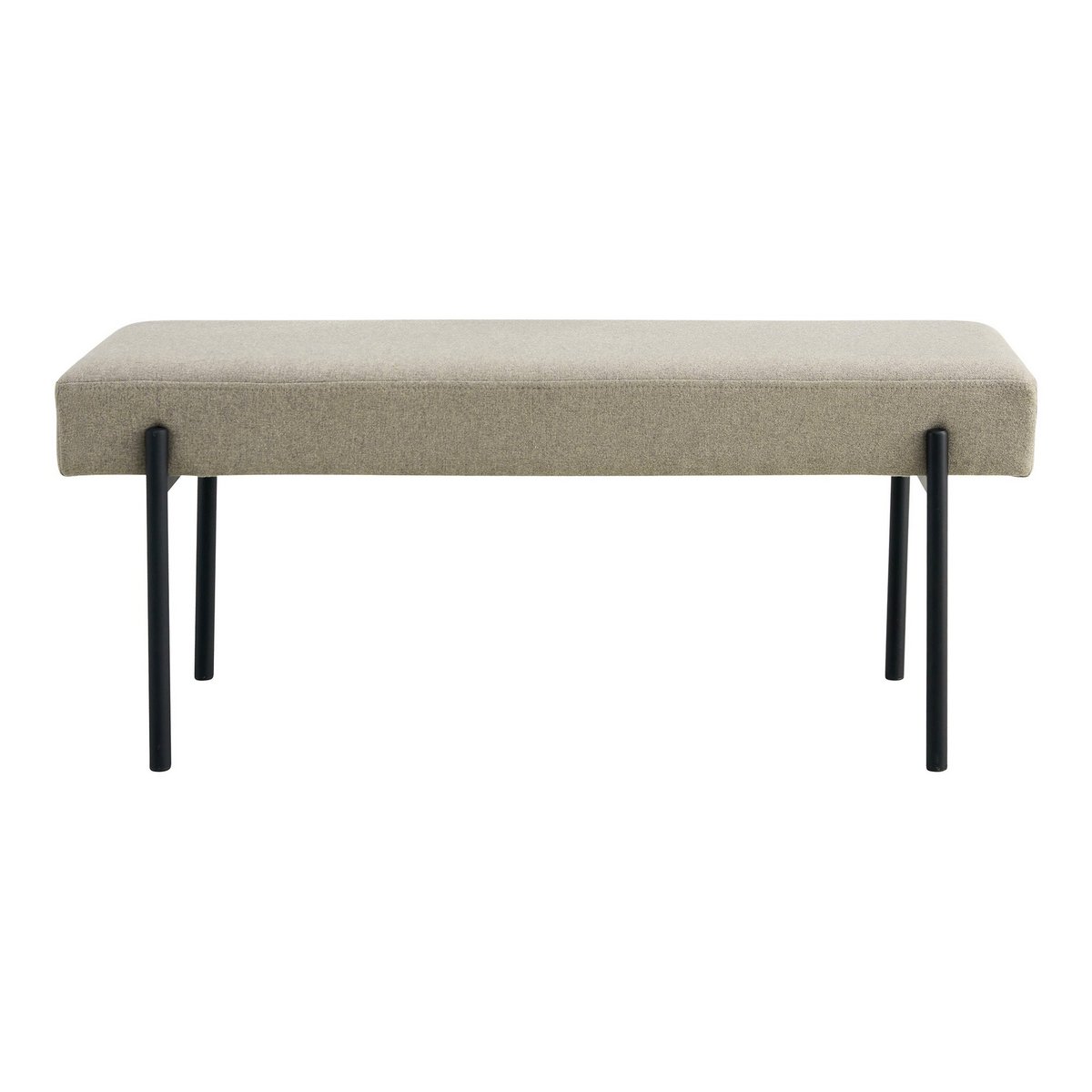 Swindon Bench - Bench, sand with black legs