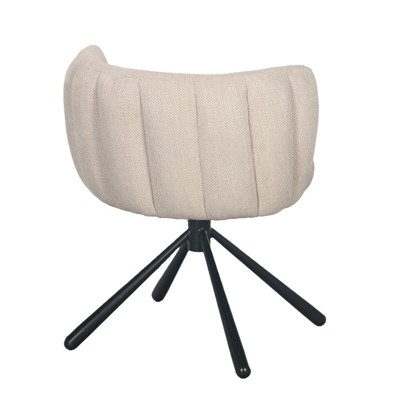 Chaise pivotante Shell Beige