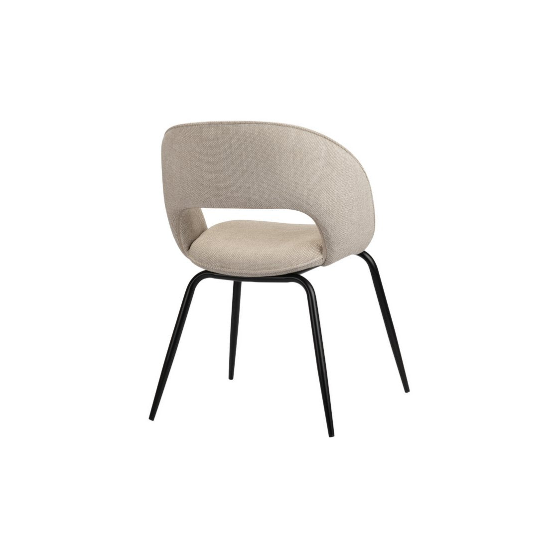 Regenboogstoel Beige Stijlvolle stoel - Set van 2 |woon-meubel.nl