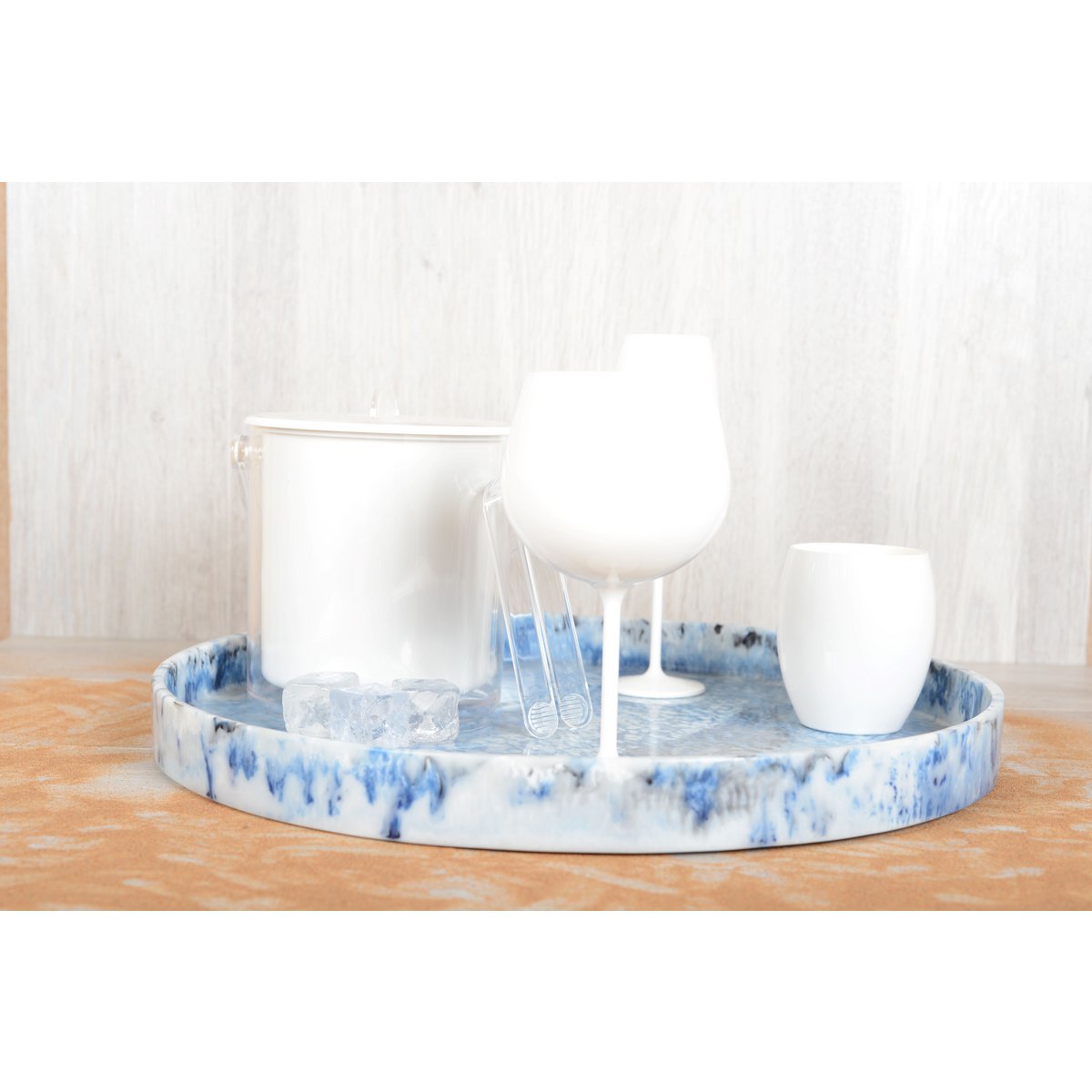 Set van 6 Witte Acrylglazen – Elegant & Onbreekbaar |woon-meubel.nl