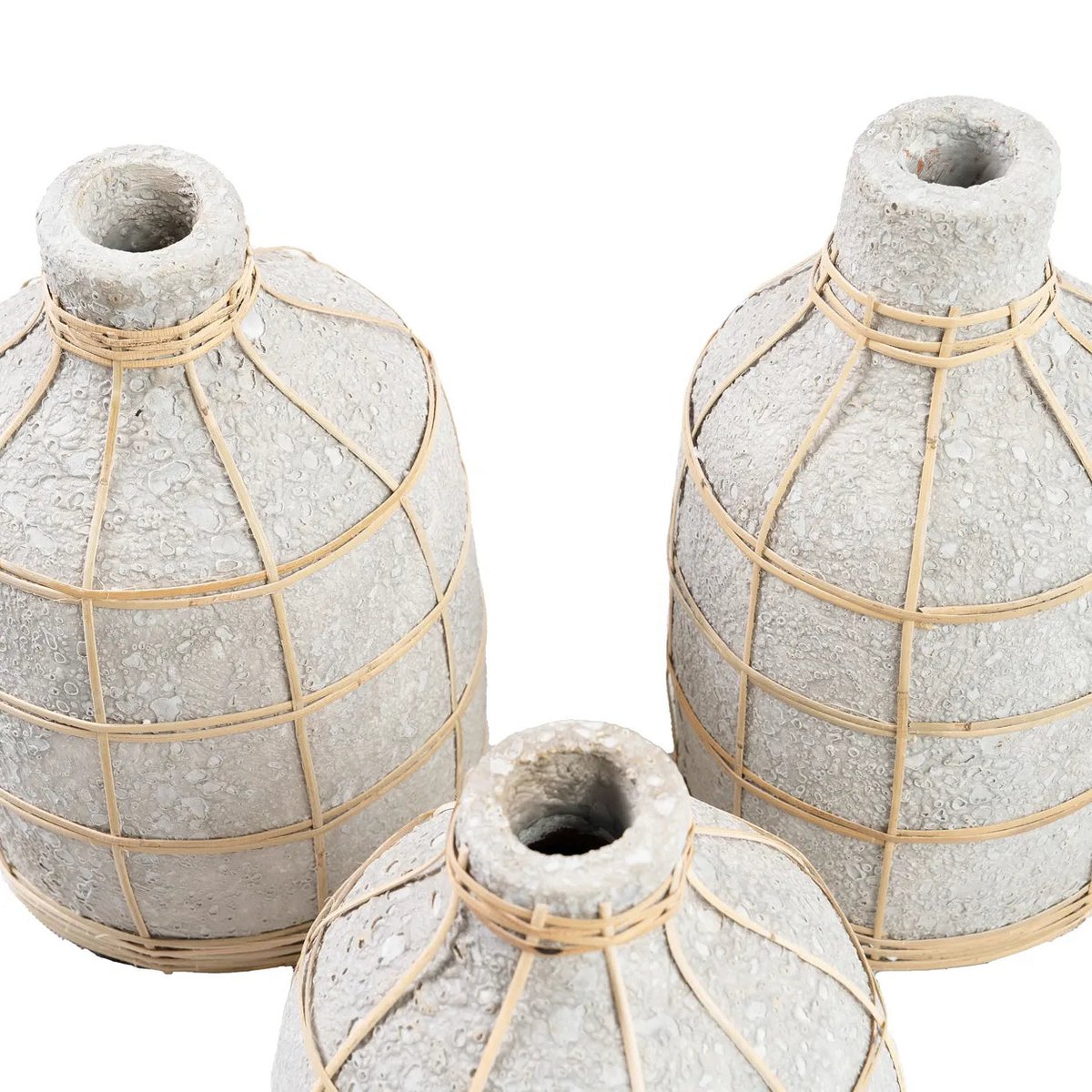 De Whoopy Vaas - Beton Naturel - L |woon-meubel.nl
