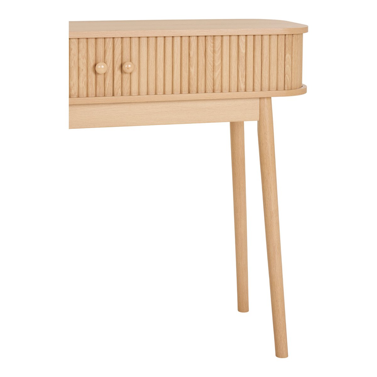 Nikko Consoletafel - Natuurlijk, MDF/Genen |woon-meubel.nl