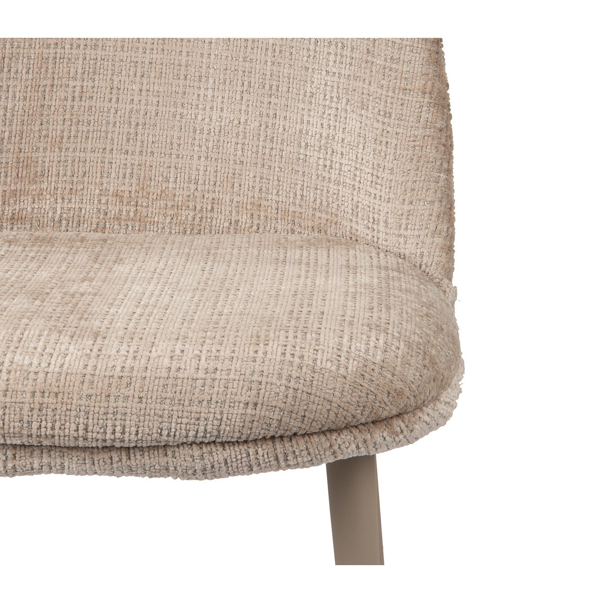 Cream egg chair - unique chair - Set of 2