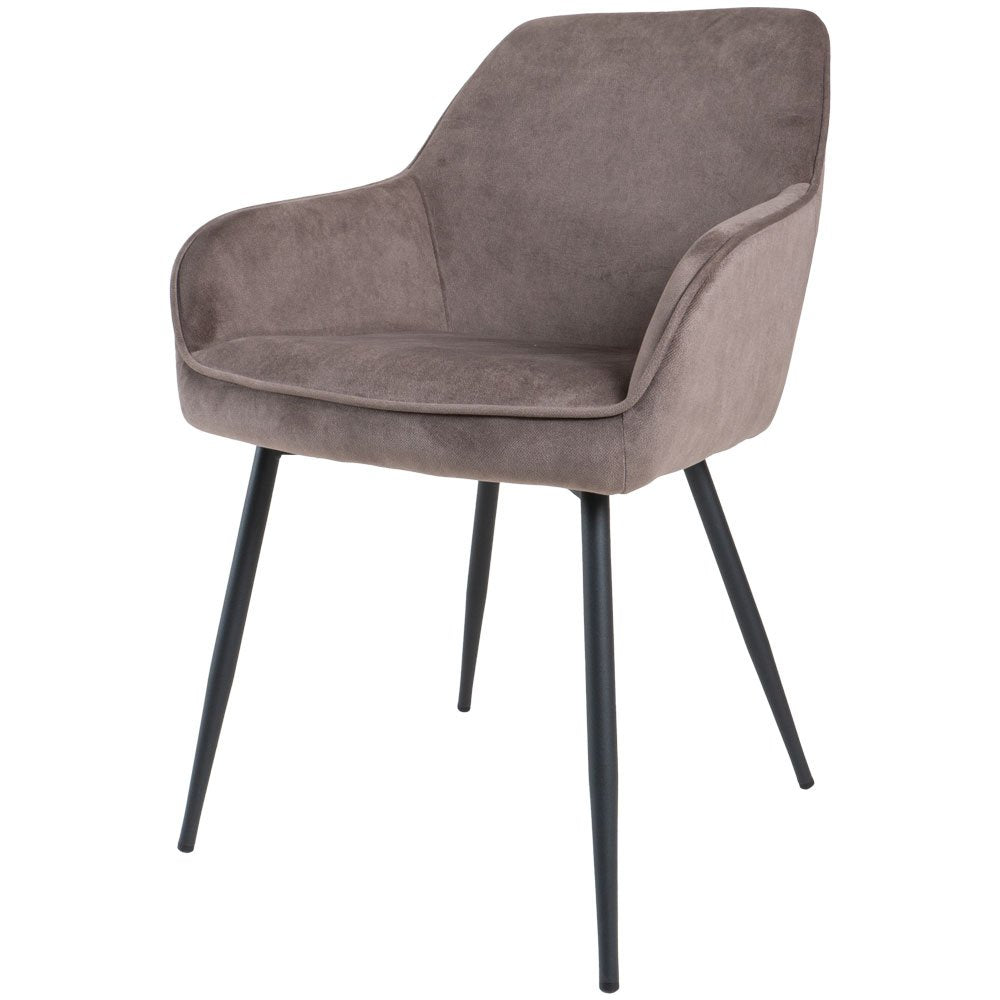 Eetkamerstoel Fenna – Ramses – Taupe |woon-meubel.nl