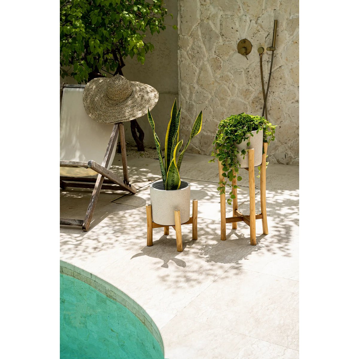 Le Chalk Low - Béton Naturel - S