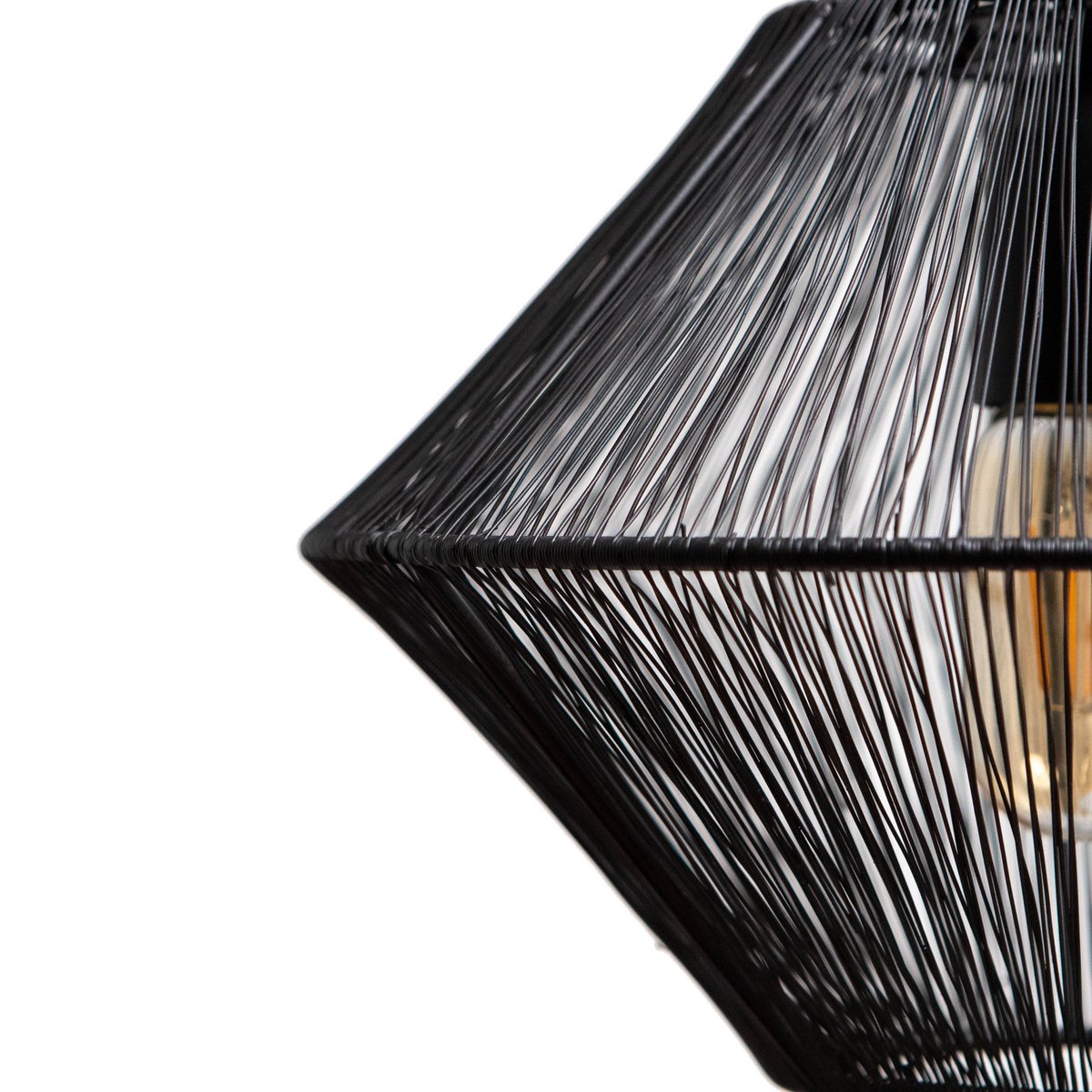 Pendant lamp CHARLY matt black Ø30x20cm