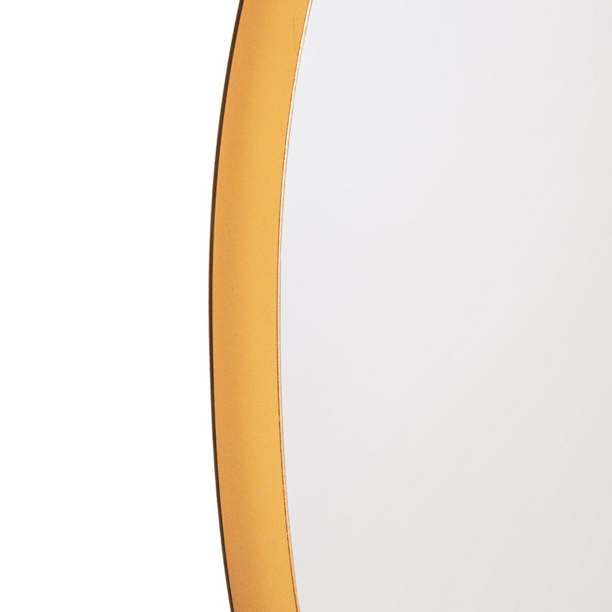 Spiegel - Ronde Wandspiegel - Metaal - Goud - Ø80cm |woon-meubel.nl