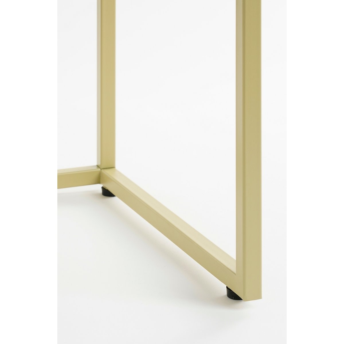 Clifton Opbergkast met Deuren - Beige, Metaal L38x 35xH90 |woon-meubel.nl