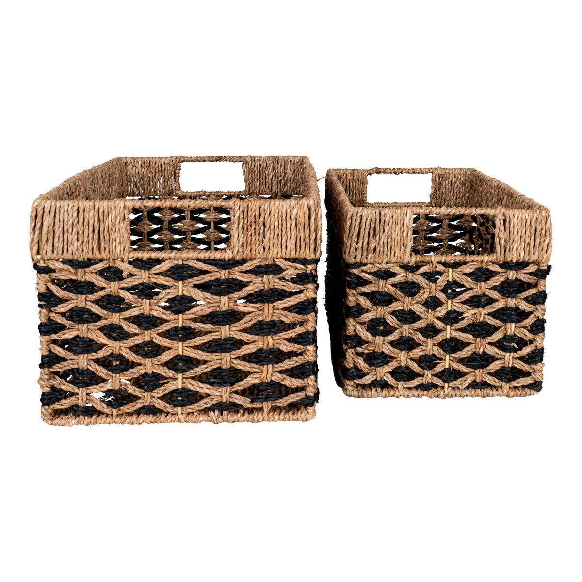 2 Opbergmanden van Zeegras | woon-meubel.nl