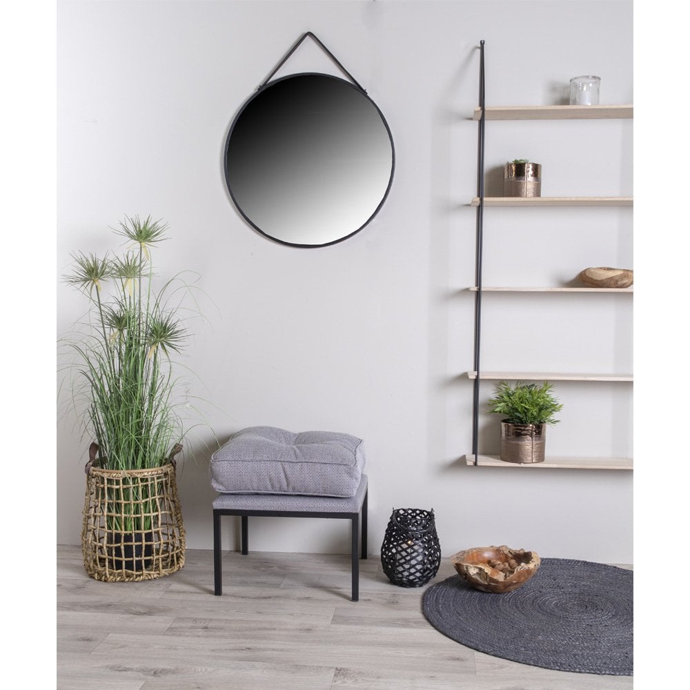 Trapani Spiegel - Hangend, ø38cm Chique |woon-meubel.nl