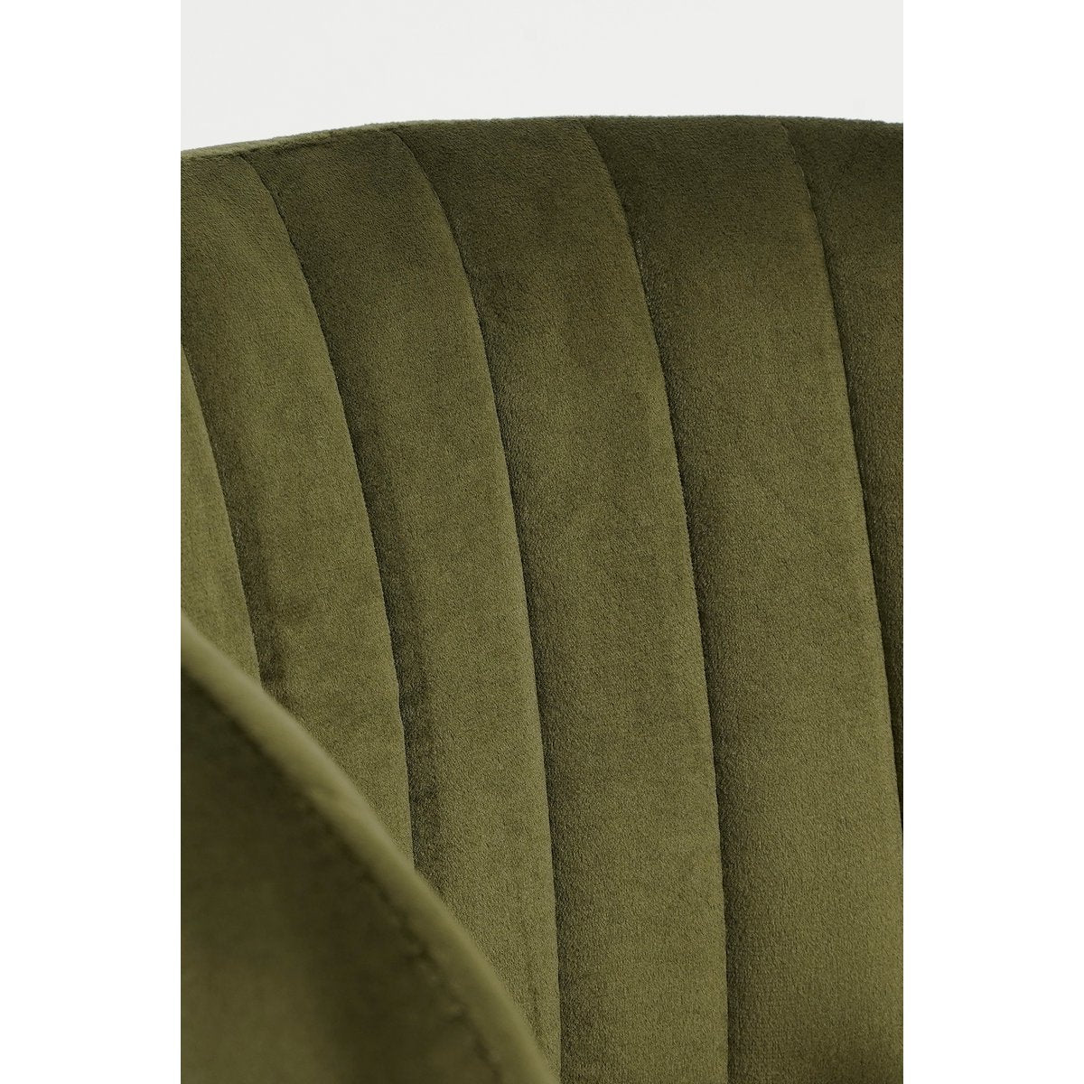 Moony Dining Chair - Velvet - Dark Green