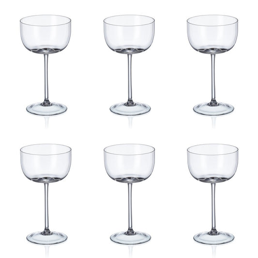 Set van 6 Champagnecoupes  – 290 ml – Elegant