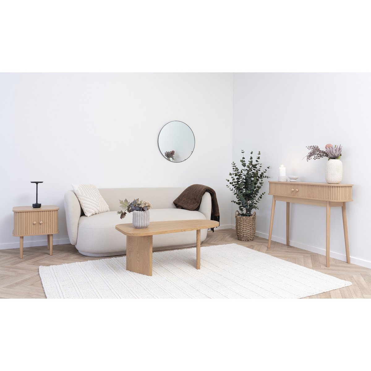 Melo -salontafel - Natuurlijk |woon-meubel.nl