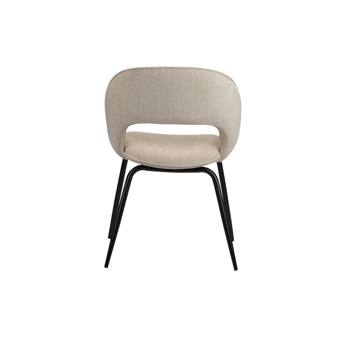Regenboogstoel Beige Stijlvolle stoel - Set van 2 |woon-meubel.nl