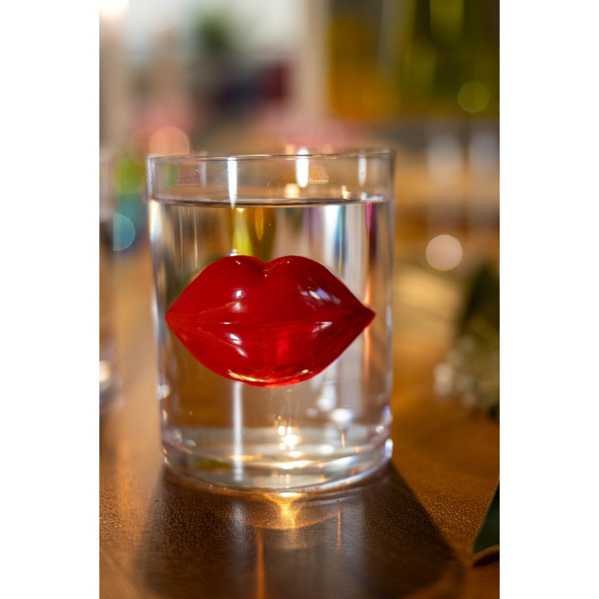 Waterglazen “Kus” – Set van 4 – Transparant Glas – Stijlvol Design