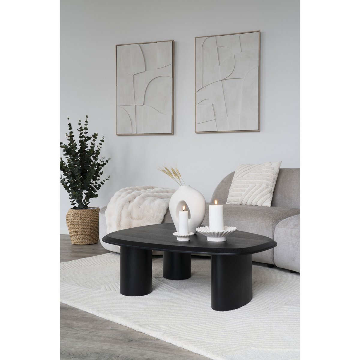 Keramieken Vaas – Wit – Scandinavisch Design