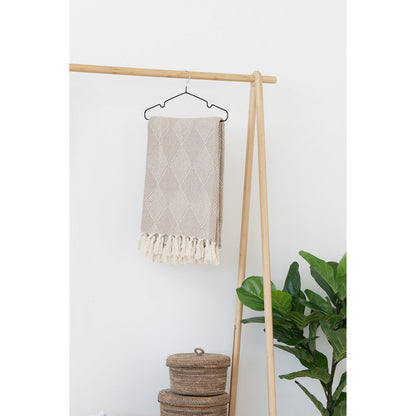 Bursa Plaid - Taupe/Beige, Cotton, Polyester