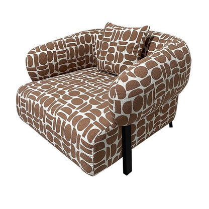 Kathmandu Lounge chair Amon Terracotta