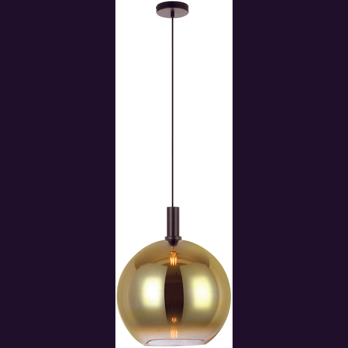 Hanglamp, 40 cm, H850 goud