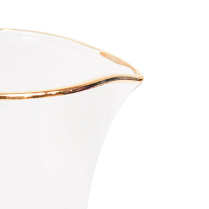 Water jug ​​- Glass - Clear/Gold - 10.5x10.5x24.5cm