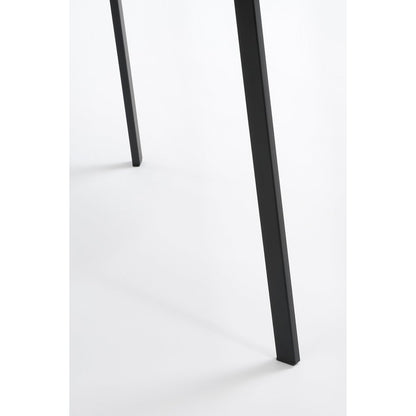 Bijzettafel Seatle - Buiten - Zwart - Metaal H50 x Ø50 |woon-meubel.nl