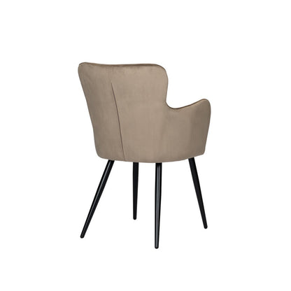 Fauteuil zandwit (Set van 2) eetkamerstoel