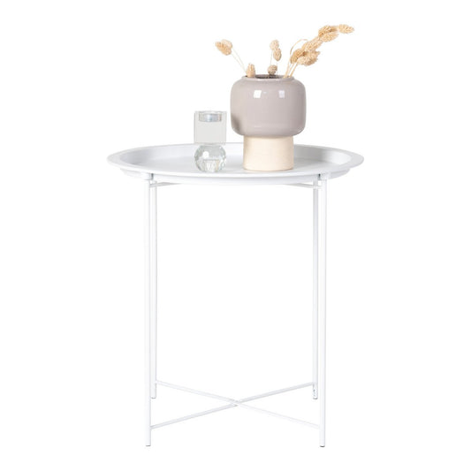 Ronde Stalen Tafel Ø47 cm | House Nordic | woon-meubel.nl