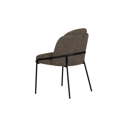 Fjord stoel Taupe -  Scandinavisch Design  (Set van 2) |woon-meubel.nl