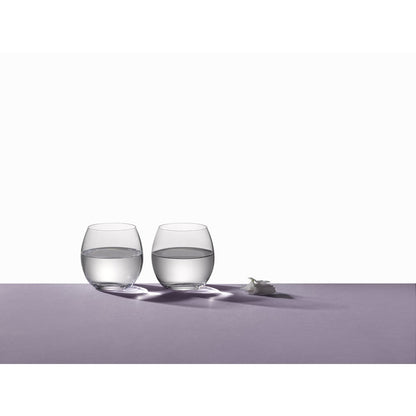 Set van 6 Lage Waterglazen “Pioen” – 380ml