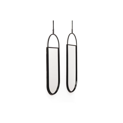 Metal Wall Mirrors - Set of 2