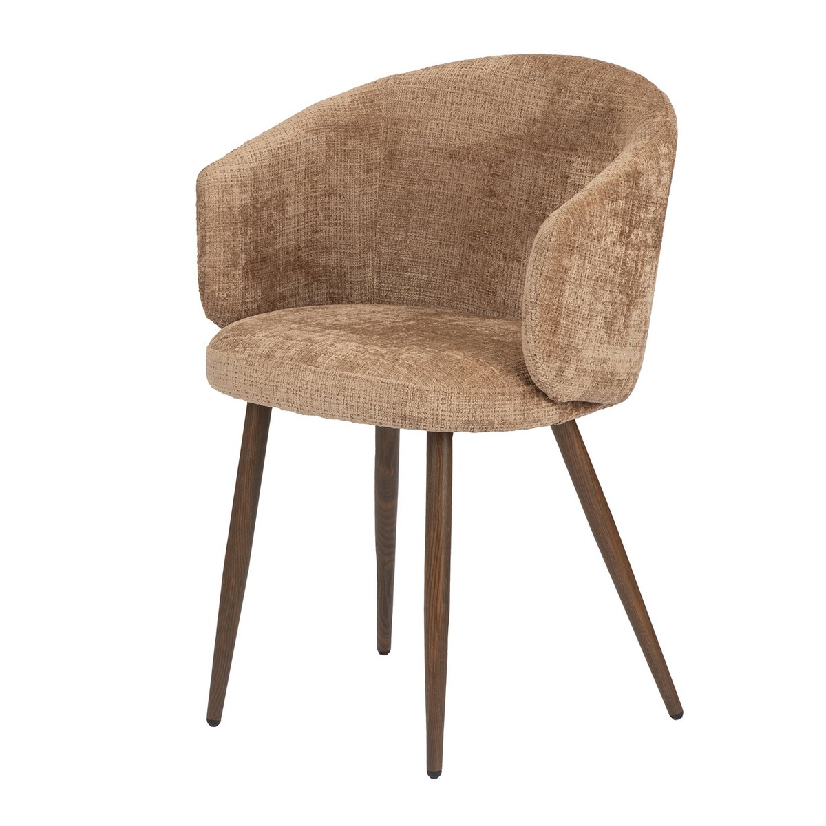 Luna -stoel Caramel - eetkamerstoel - set van 2 |woon-meubel.n